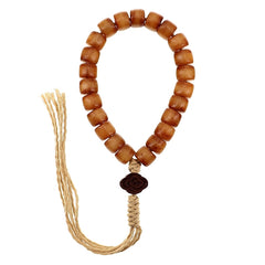 Tibetan Yak Bone Mala Bracelet – Handcrafted Buddhist Prayer Beads for Spiritual Healing & Esoteric Practice