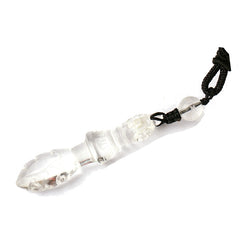Himalayan Clear Quartz Manjushri Wisdom Sword Pendant – Hand-Carved Spiritual Necklace for Men & Women